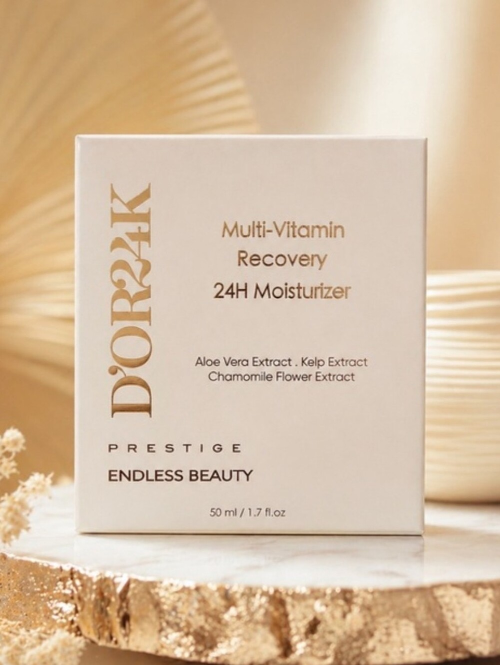 D’OR24K Multi-Vitamin Recovery 24H Moisturizer New